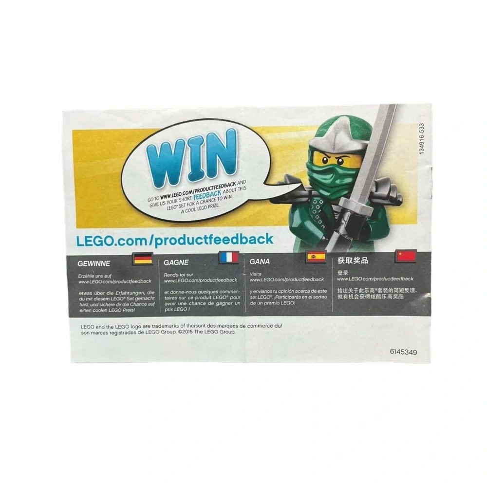 Lego Ninjago Dimensions 71216 Instruction‎ MANUALS ONLY Build Play Create Design
